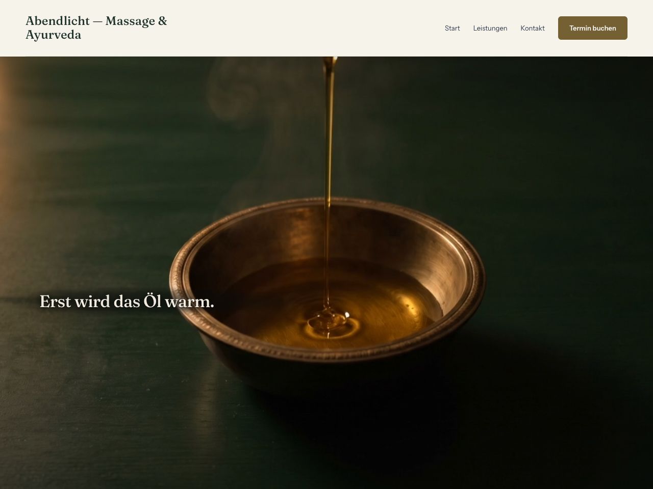 Musterseite im neuen Design: Designt